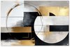 Abstracte vormen, Goud, Zilver
