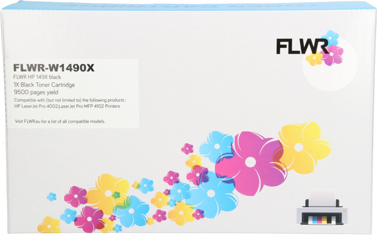 FLWR - Toners / HP 149X / zwart / Geschikt voor HP