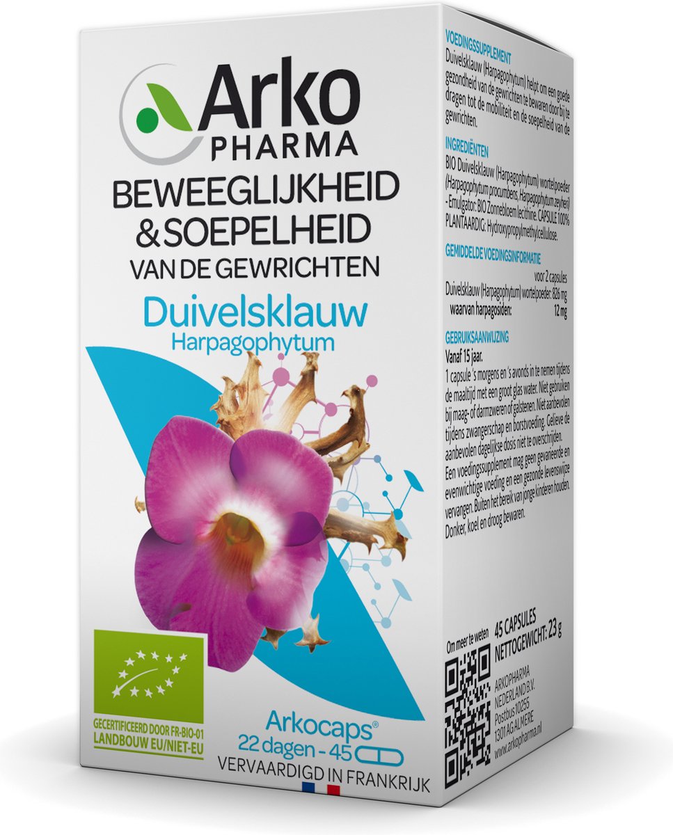 Goedkoopste Arkocaps Duivelsklauw - 45 Capsules - Voedingssupplement