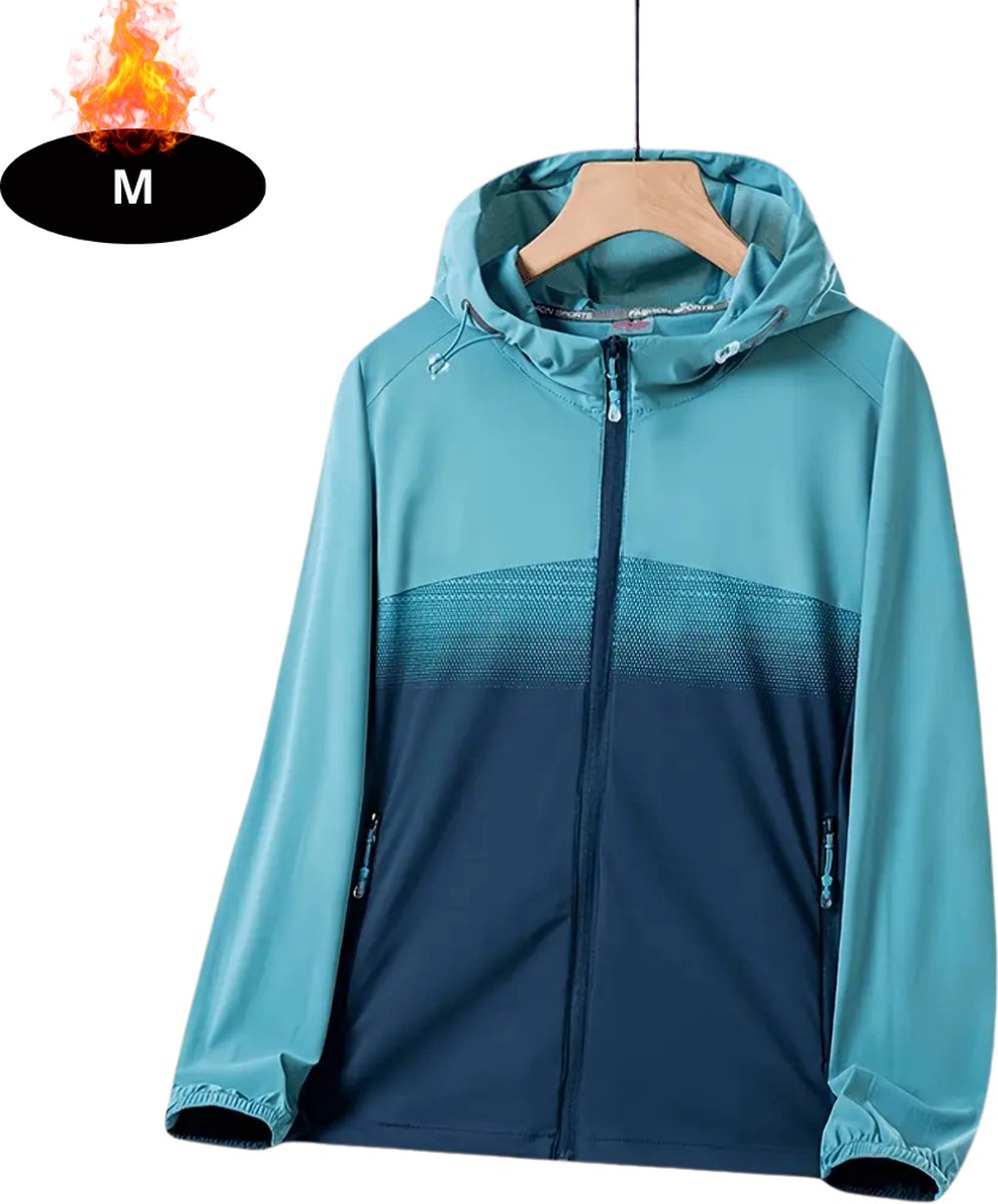 Livano Windjas Dames Parka Lente & Herfst Jas Volwassen Windjack Windbreaker Outdoor Lichtblauw