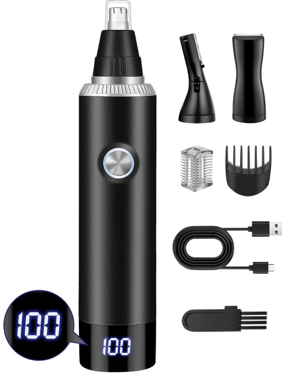 ApexArte® Neustrimmer Mannen - Bodygroomer - Scheerapparaat - Oortrimmer