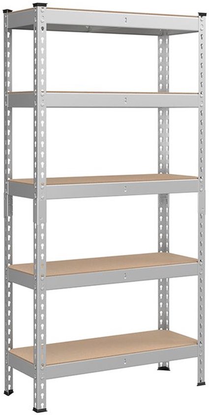 Stellingkast wit met 5 planken bestel HIER