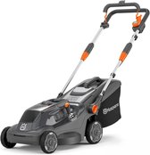 Bol.com Husqvarna Accu grasmaaier Aspire LC34-P4A voor 500 m² gazon I elektrische grasmaaier 30 l opvangbak 34 cm maaibreedte co... aanbieding