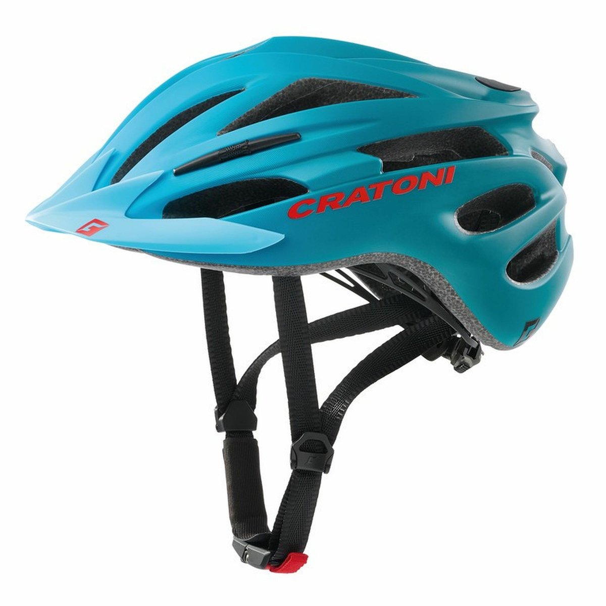 Helm Cratoni Pacer Jr. blue-petrol matt S-M