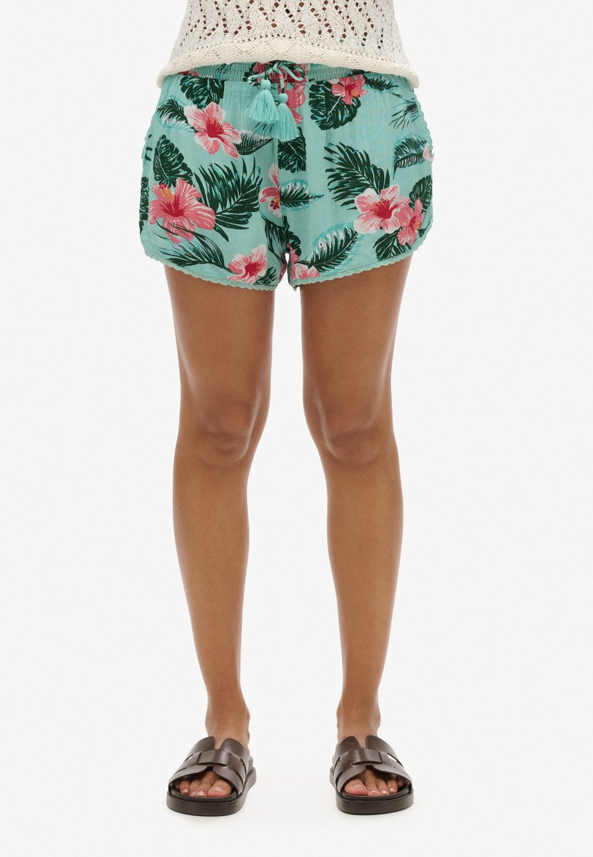 Superdry Strandshort Dames Korte broeken Mint