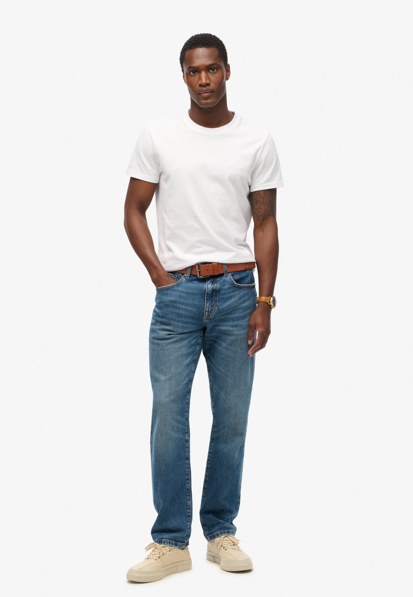 Superdry Vintage Slim Jeans Blauw