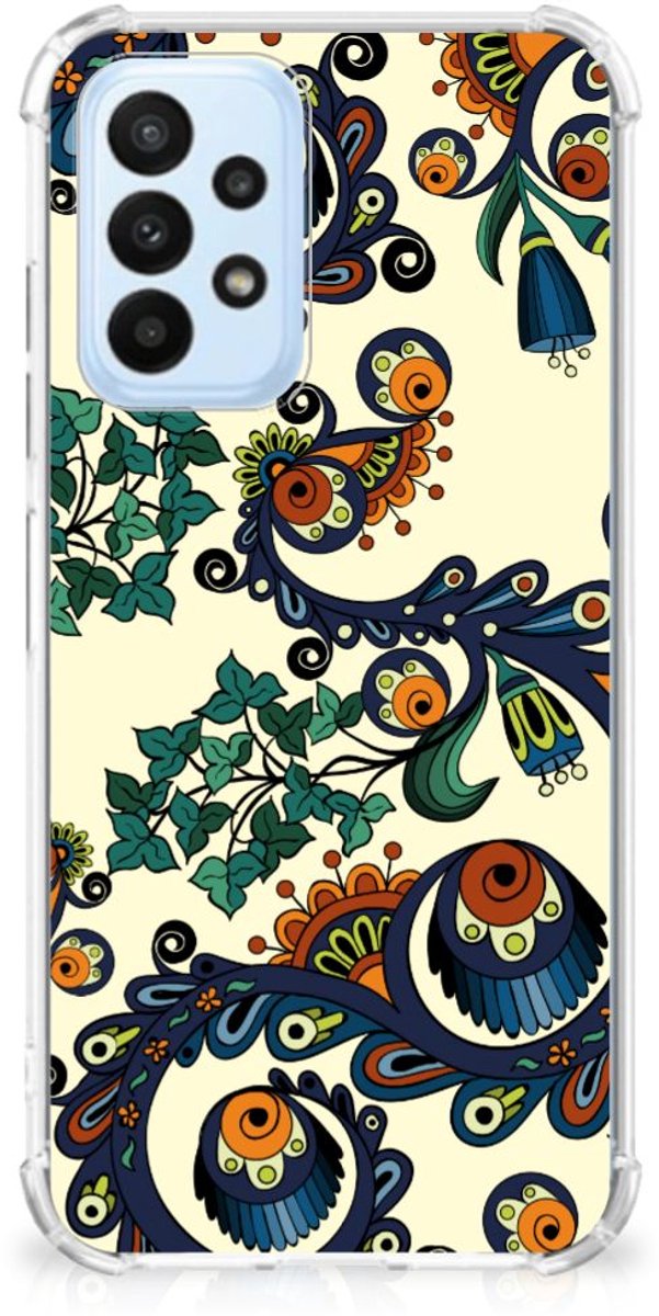 Anti Shock Case Samsung Galaxy A23 Barok Flower