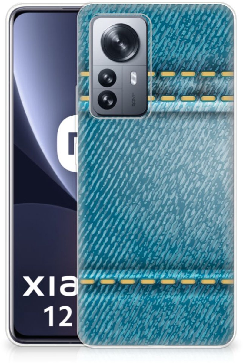 Xiaomi 12 Pro Silicone Back Cover Jeans