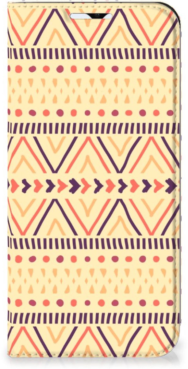 Samsung Galaxy A23 Hoesje met Magneet Aztec Yellow