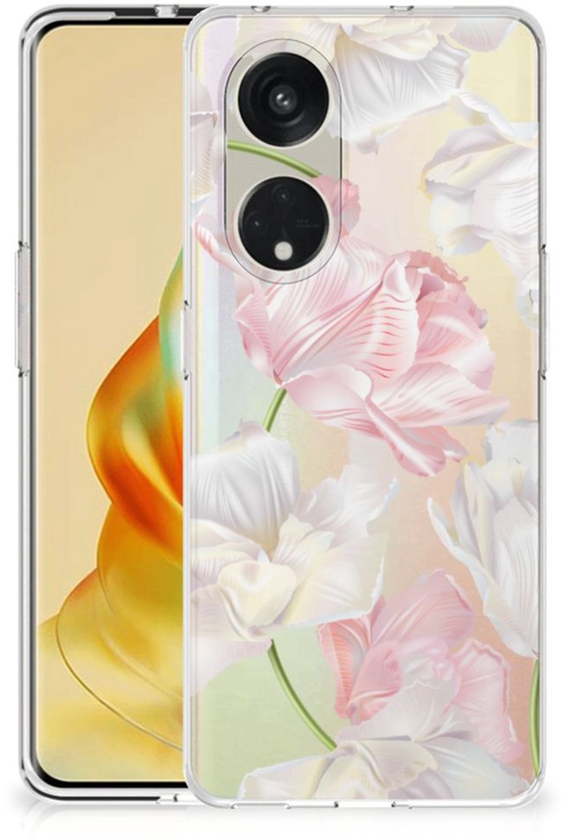 OPPO Reno8 T 5G TPU Case Lovely Flowers