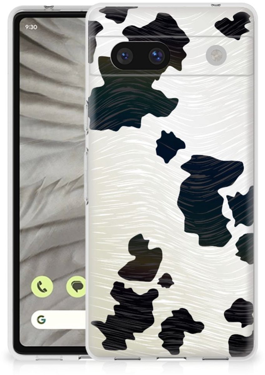 Google Pixel 7A TPU Hoesje Koeienvlekken