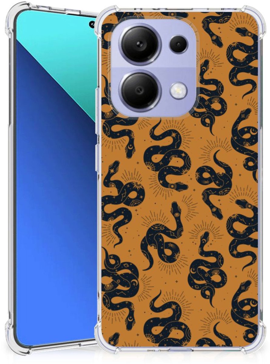 Case Anti-shock voor Xiaomi Redmi Note 13 4G Snakes