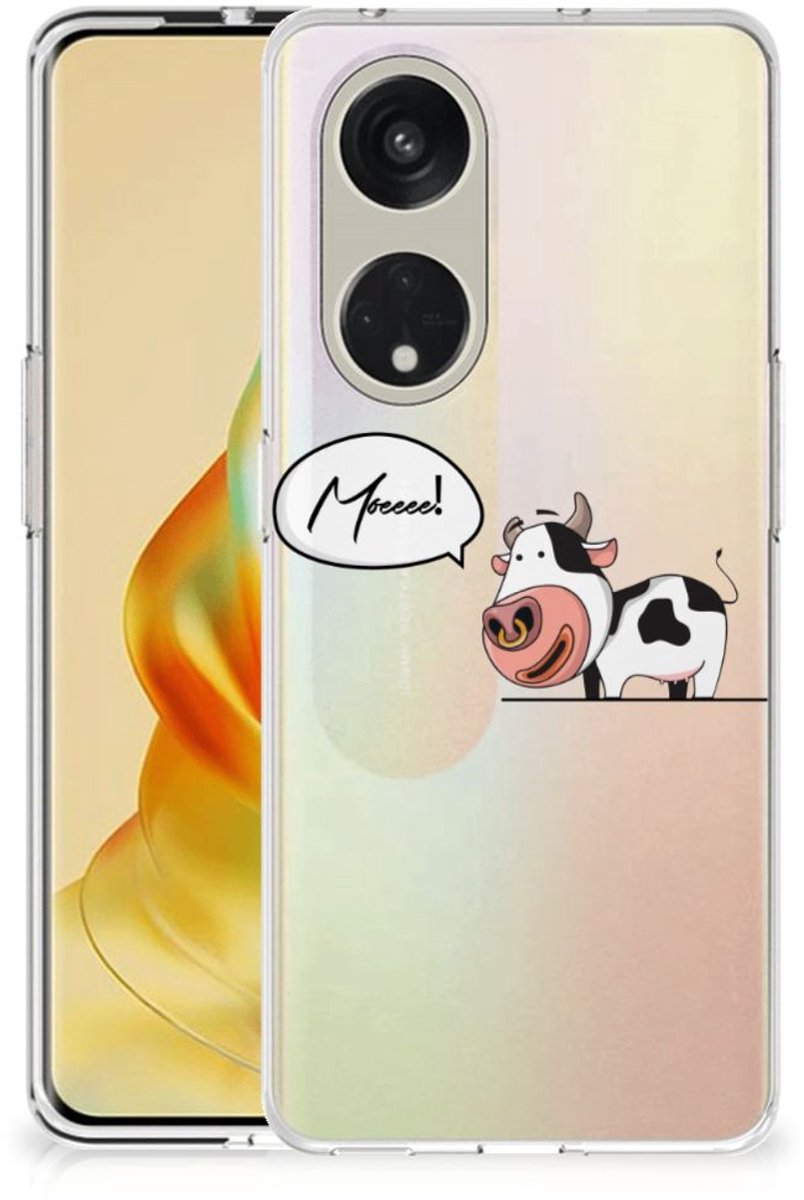 OPPO Reno8 T 5G Telefoonhoesje met Naam Cow