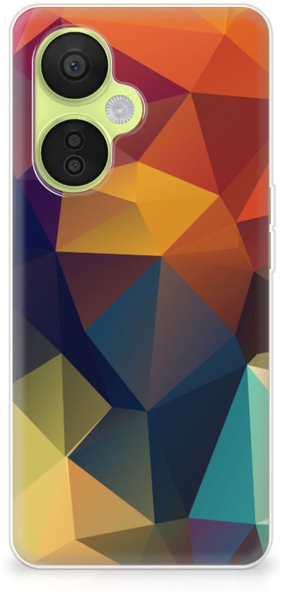 OnePlus Nord CE 3 Lite TPU Hoesje Polygon Color