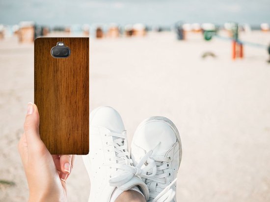 Etui Portefeuille Sony Xperia 10 Book Dark Wood