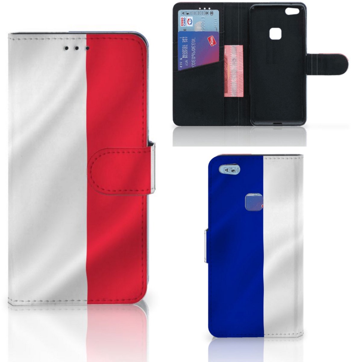 Huawei P10 Lite Bookstyle Case Frankrijk