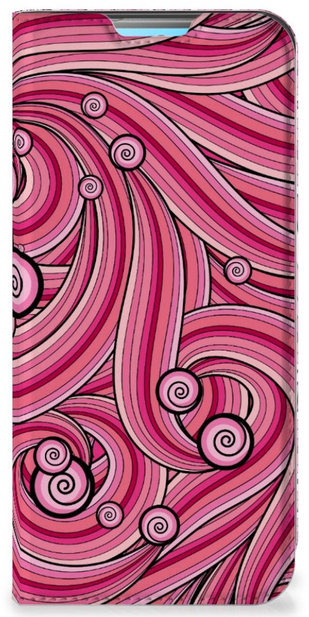 Xiaomi Redmi 10 Bookcase Swirl Pink