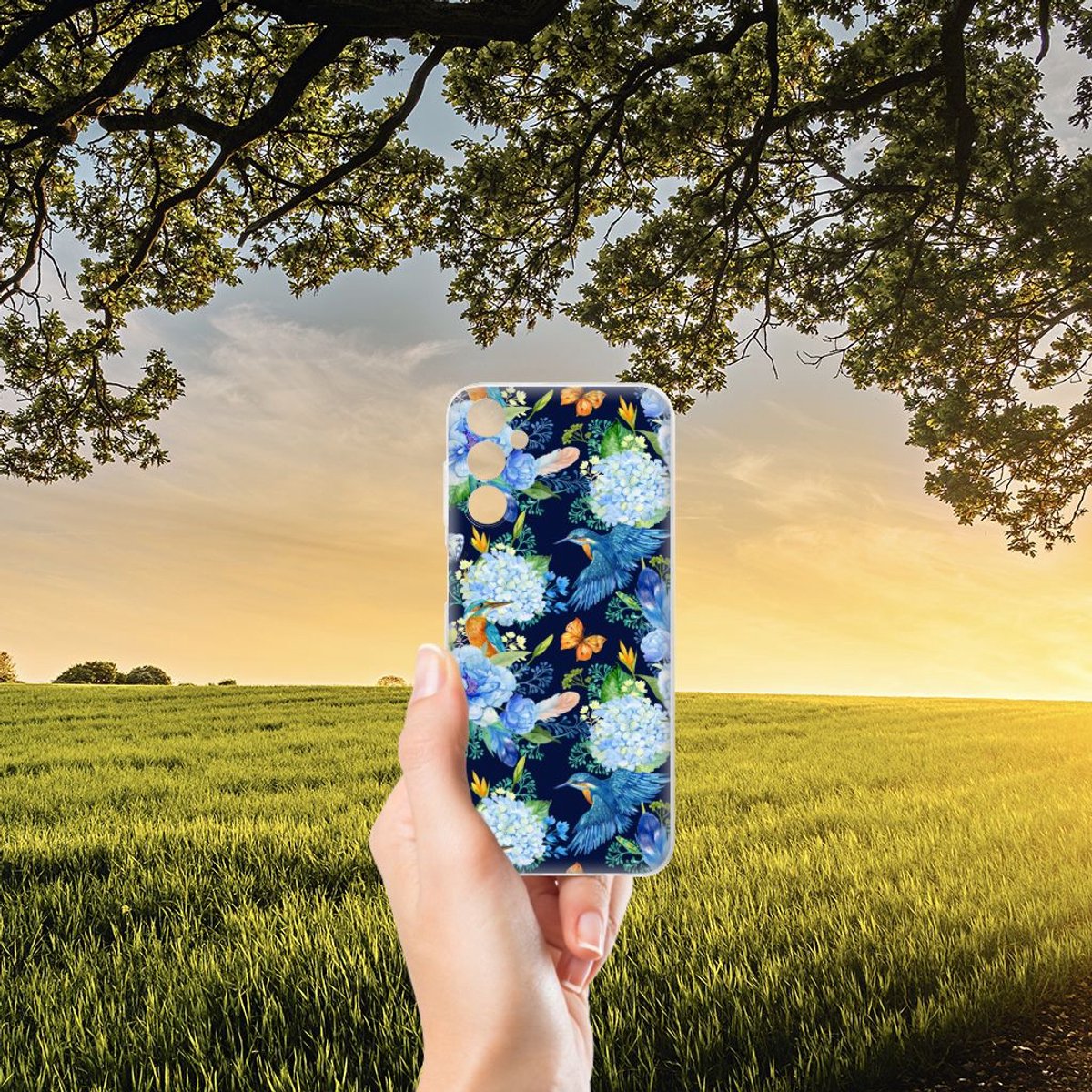 TPU Hoesje voor Samsung Galaxy M14 IJsvogel