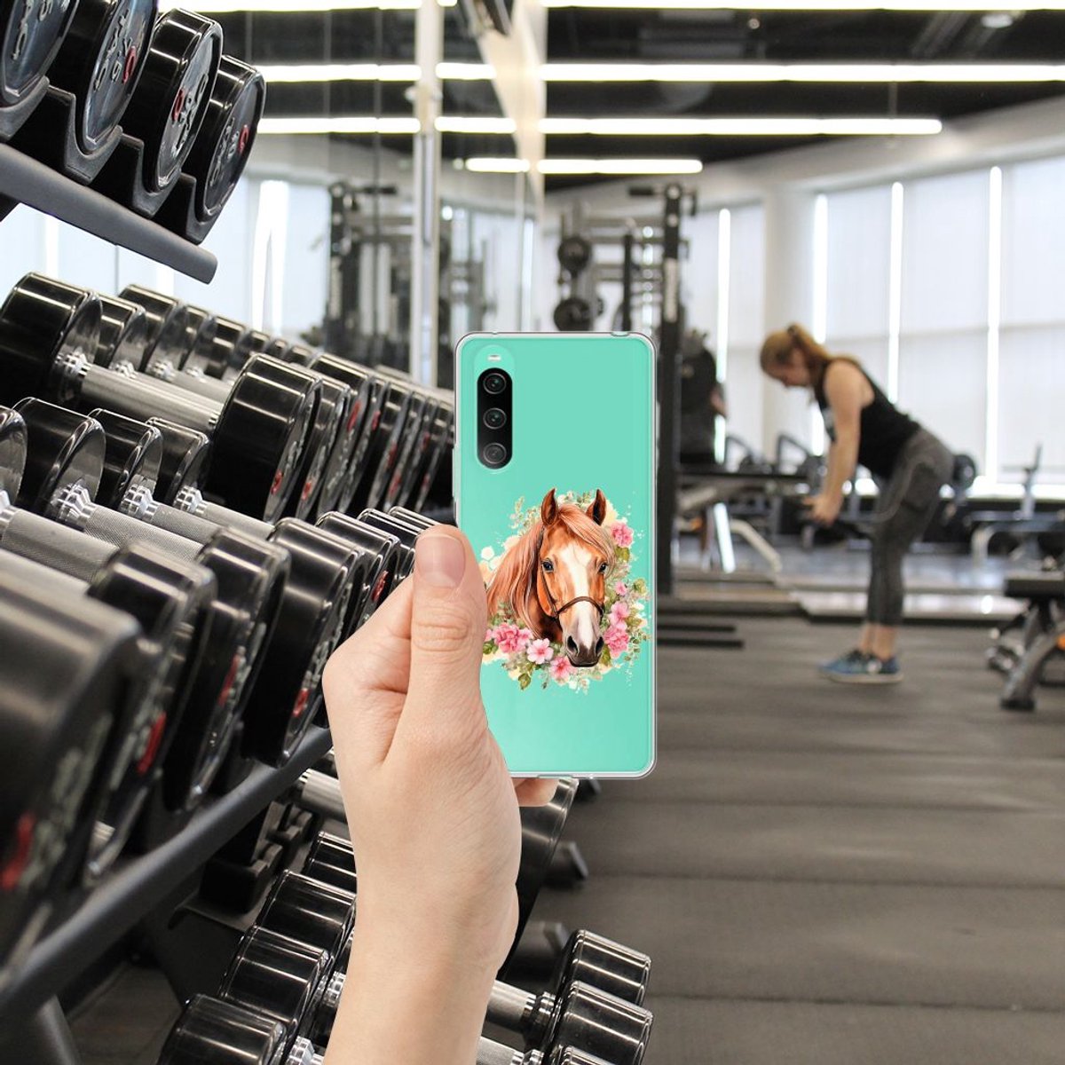 TPU Hoesje voor Sony Xperia 10 V Paard