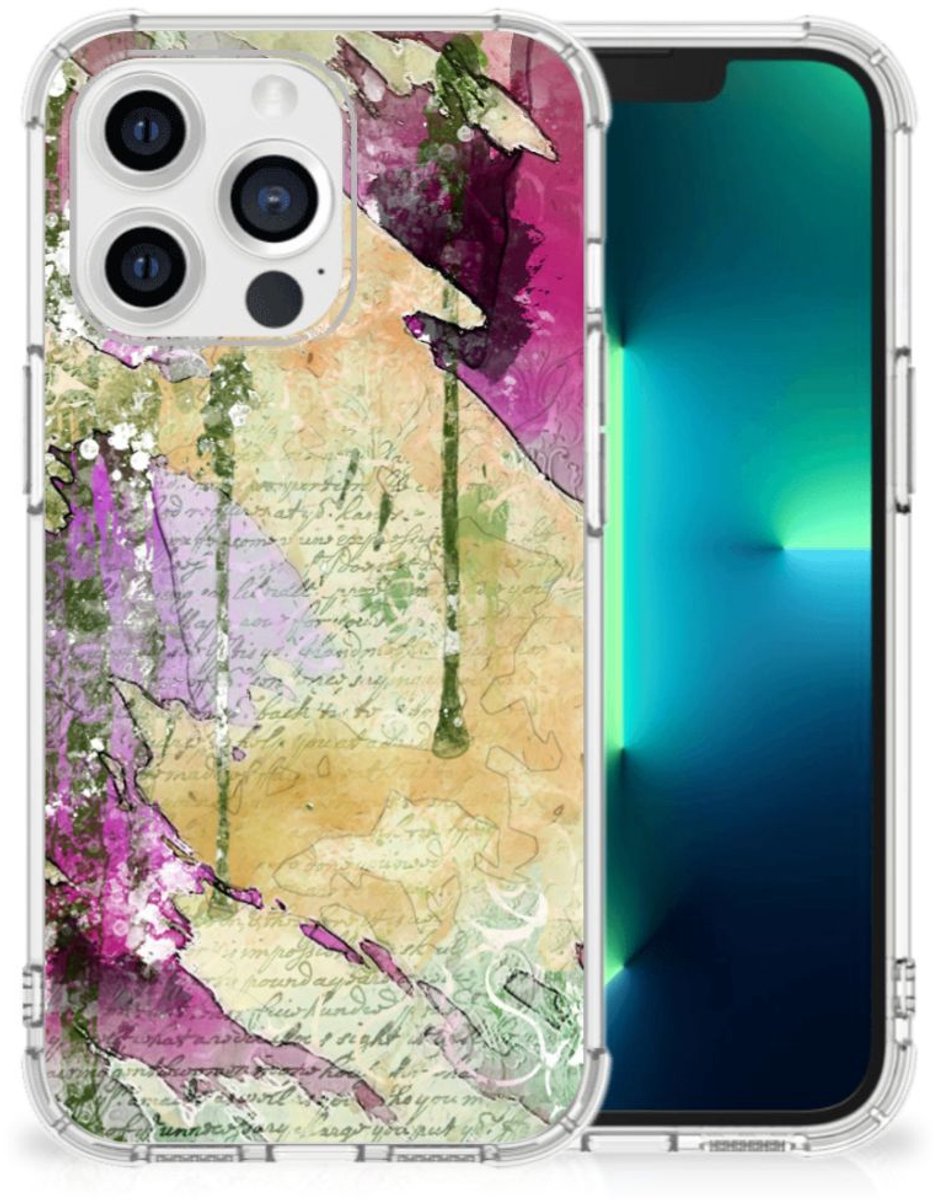 Back Cover Apple iPhone 13 Pro Letter Painting