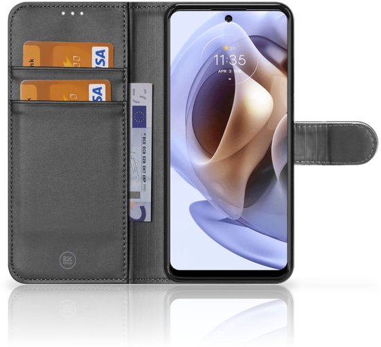 Etui à rabat Motorola Moto G31 | Coque Téléphone G41 Vache Cadeau Personnalisé