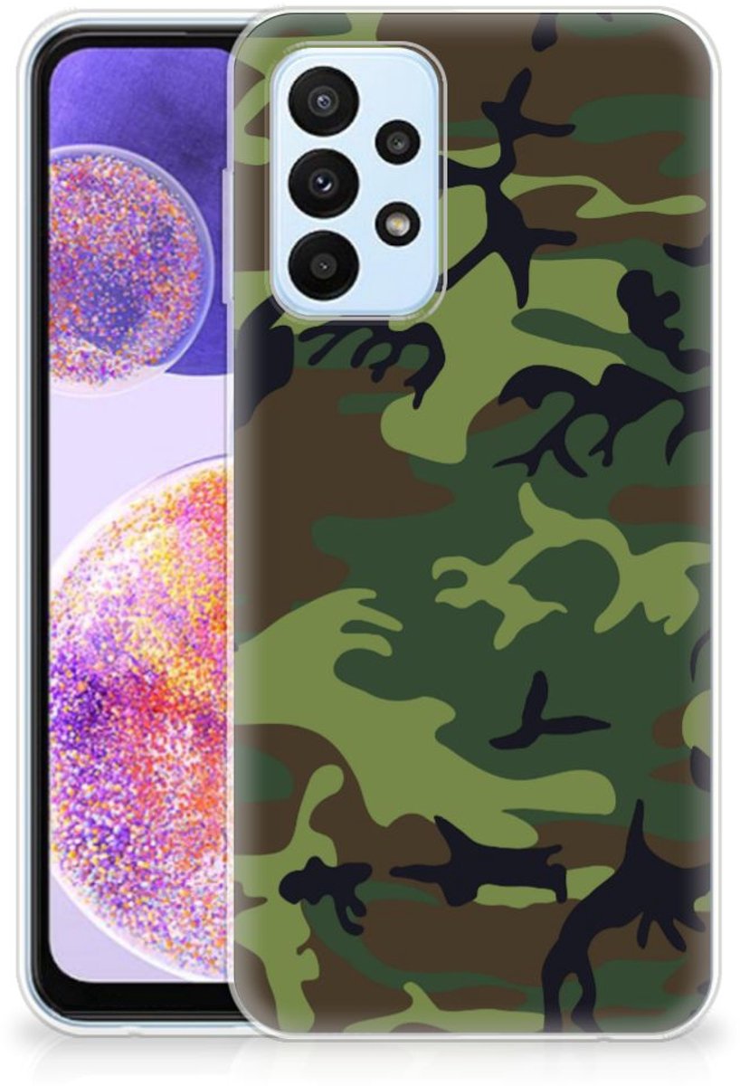 Samsung Galaxy A23 TPU bumper Army Dark