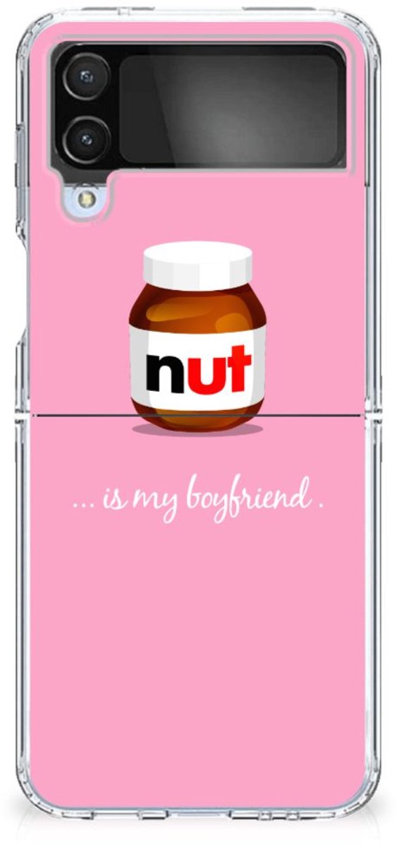 Samsung Galaxy Z Flip 4 Siliconen Case Nut Boyfriend