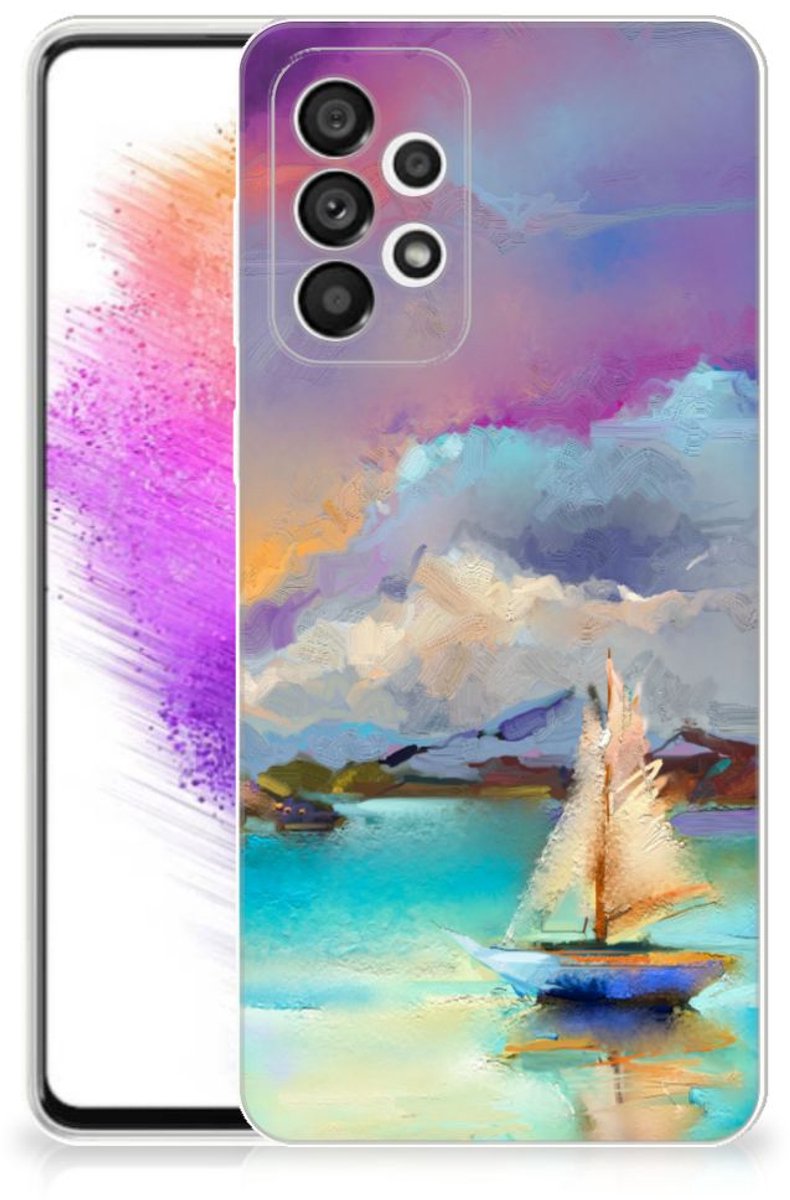 Hoesje maken Samsung Galaxy A73 5G Boat