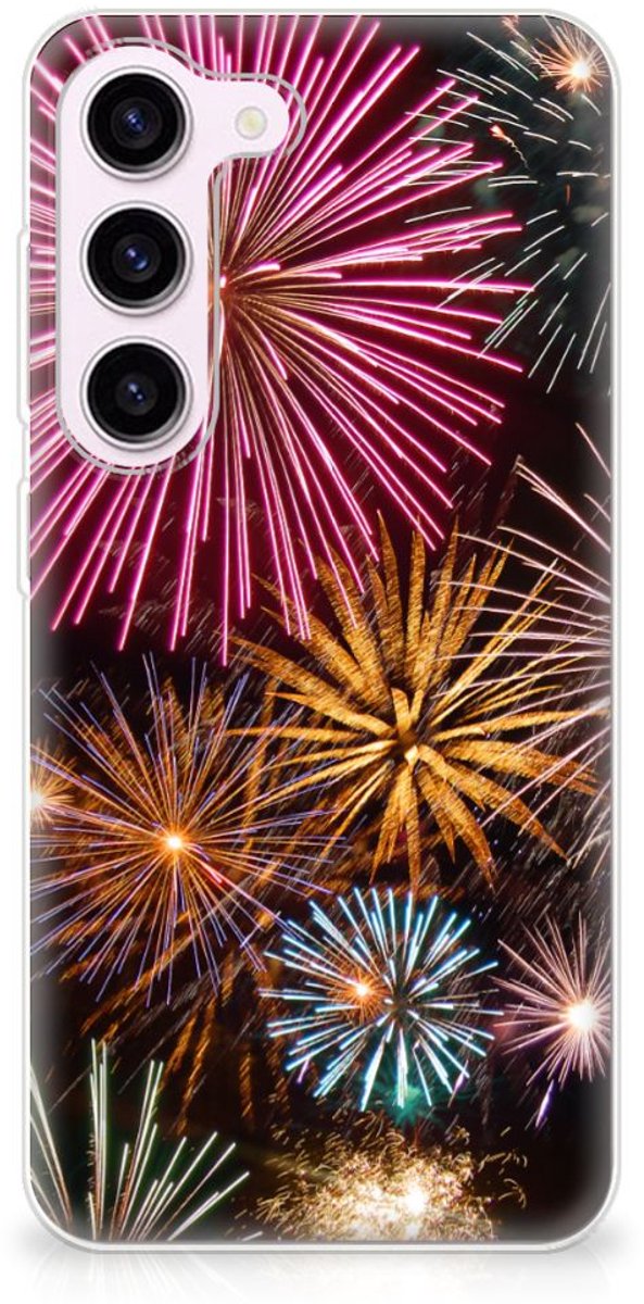 Samsung Galaxy S23 Silicone Back Cover Vuurwerk