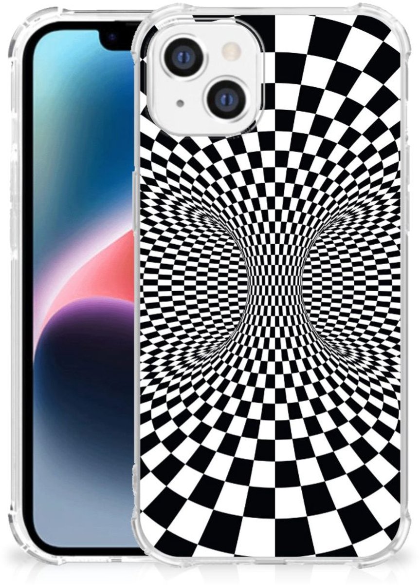 Back Cover voor Apple iPhone 14 Plus Shockproof Case Illusie