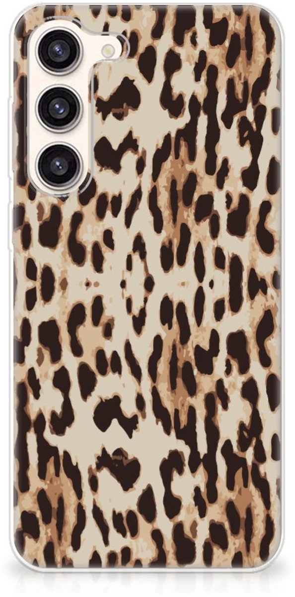 Samsung Galaxy S23 Plus TPU Hoesje Leopard