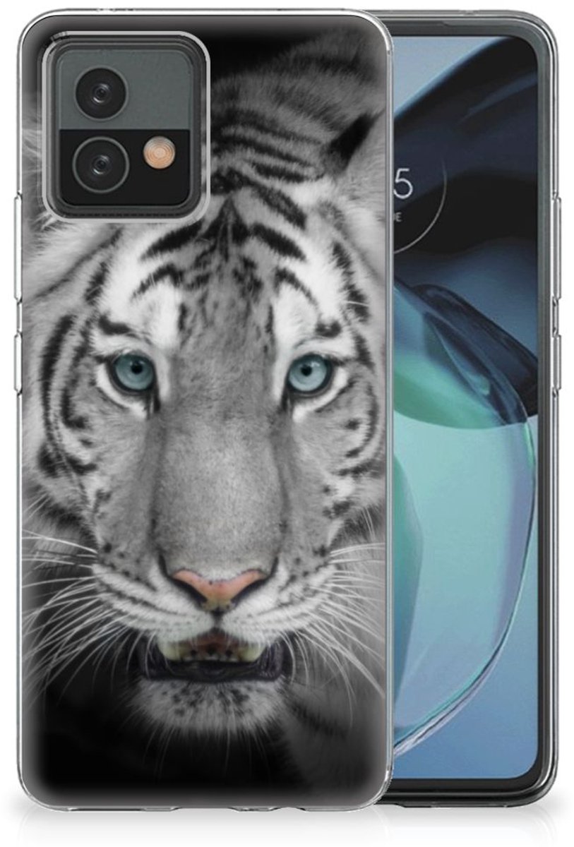 Motorola Moto G72 TPU Hoesje Tijger