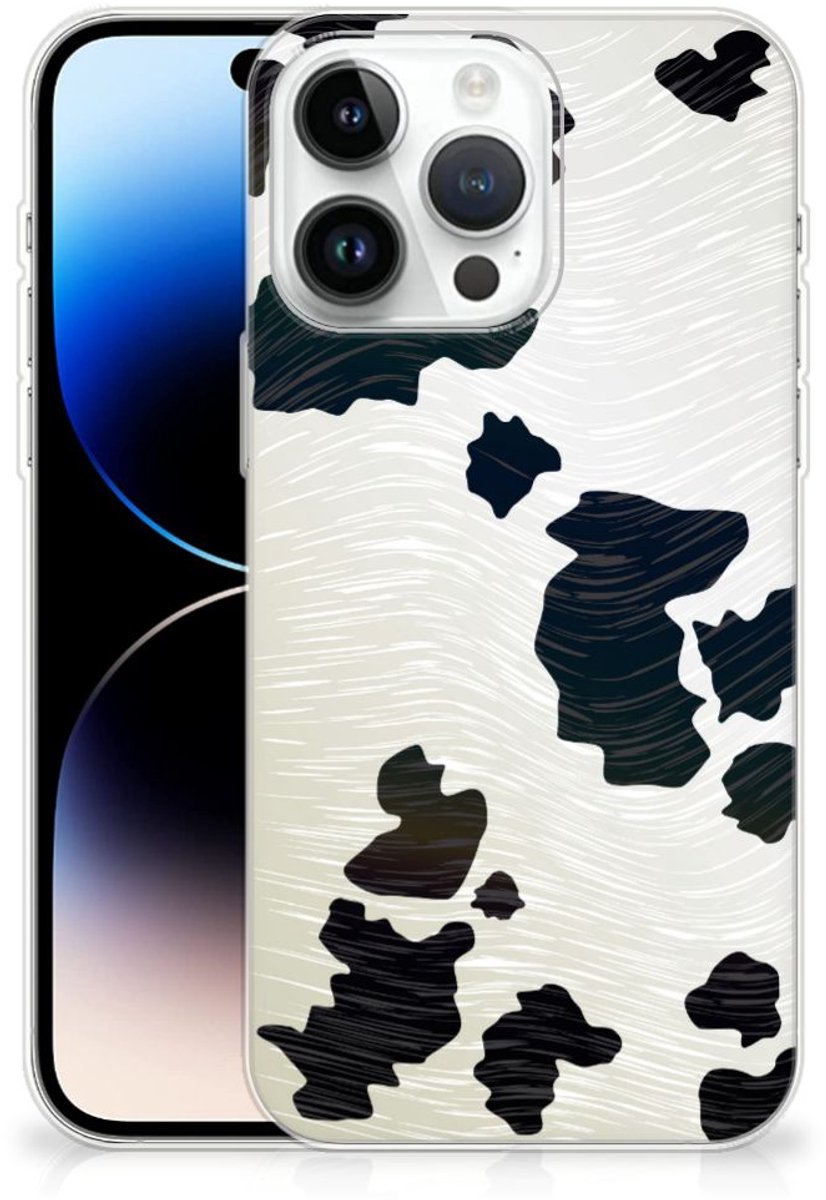 iPhone 14 Pro Max TPU Hoesje Koeienvlekken