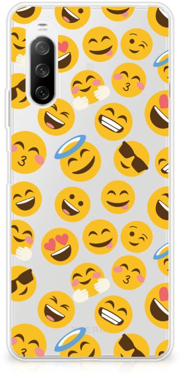 Sony Xperia 10 III TPU bumper Emoji