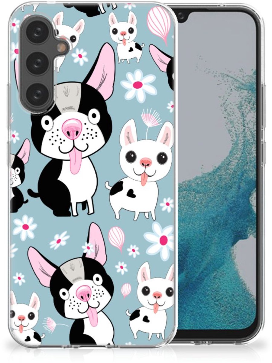 Samsung Galaxy A34 TPU Hoesje Hondjes