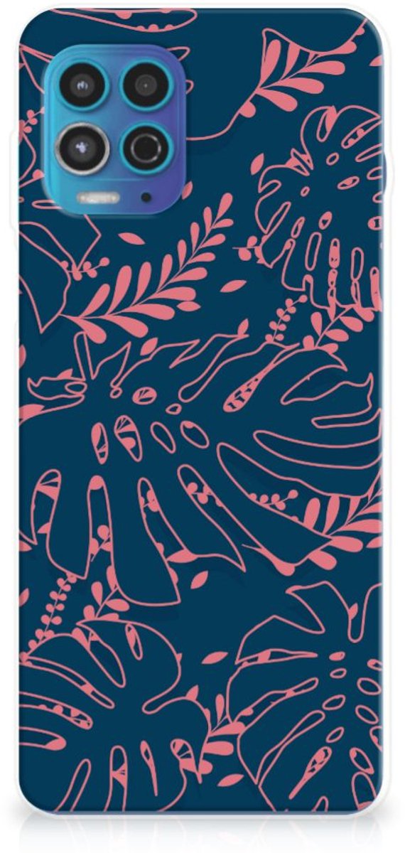 Motorola Moto G100 TPU Case Palm Leaves