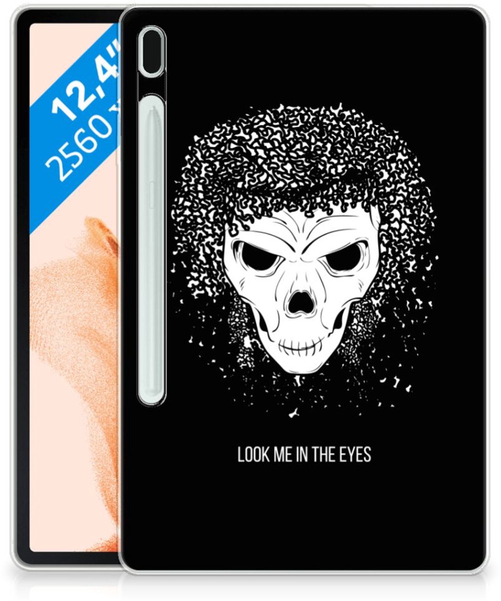 Tablet BackCover Samsung Galaxy Tab S7FE Skull Hair