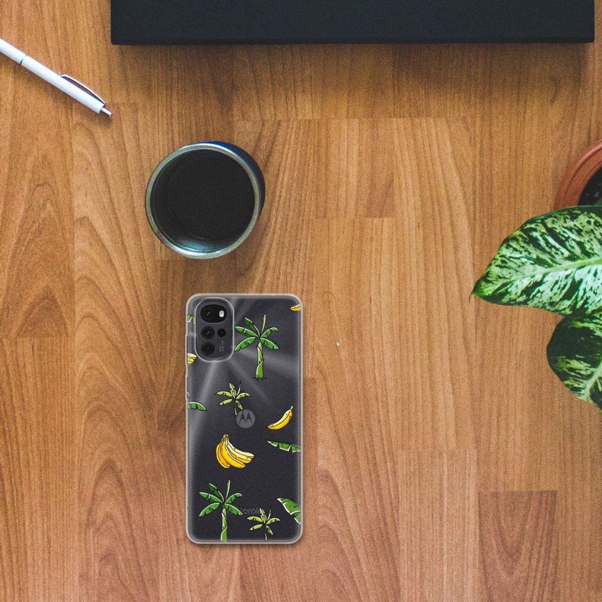 Motorola Moto G22 TPU Case Banana Tree