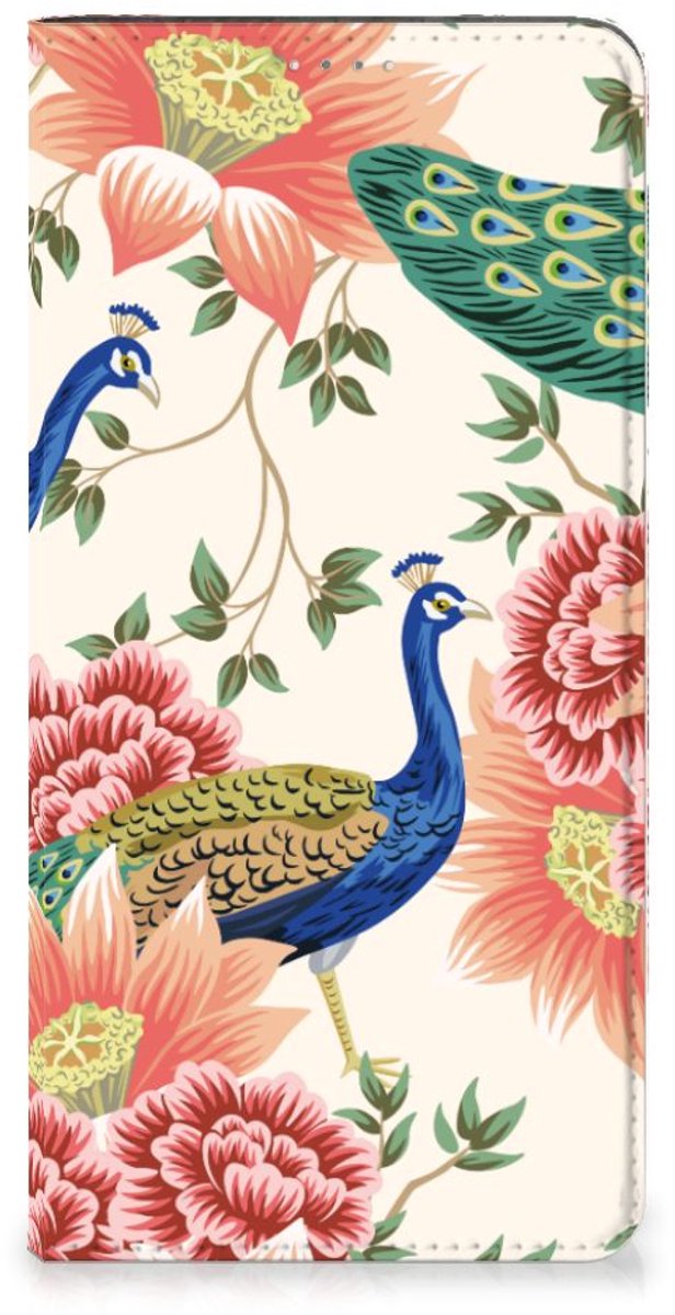 Hoesje maken voor Samsung Galaxy A14 5G Pink Peacock