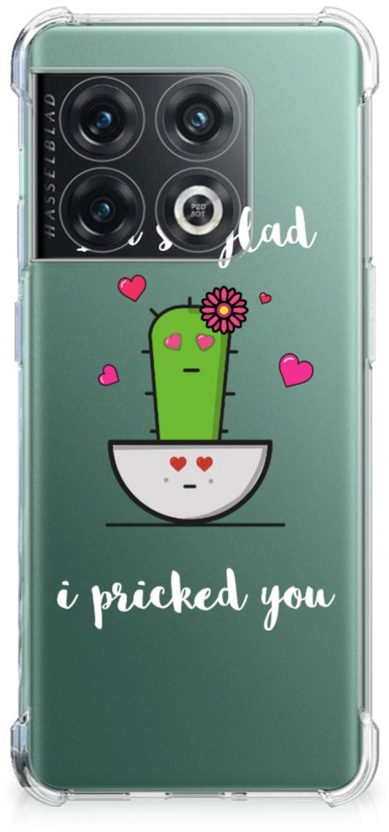 Back Cover voor OnePlus 10 Pro Stevig Bumper Hoesje Cactus Glad