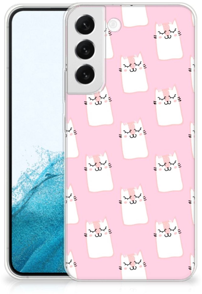 Samsung Galaxy S22 Plus TPU Hoesje Sleeping Cats
