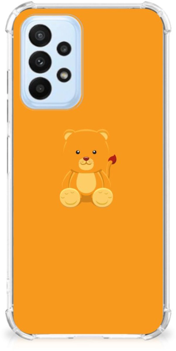 Samsung Galaxy A23 Stevig Bumper Hoesje Baby Beer