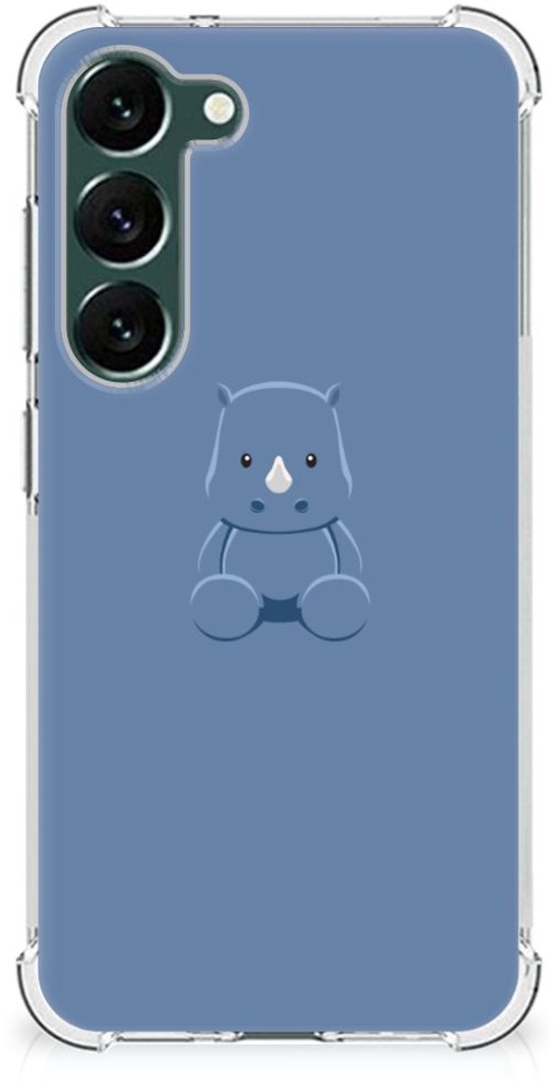 Samsung Galaxy S23 Plus Stevig Bumper Hoesje Baby Rhino