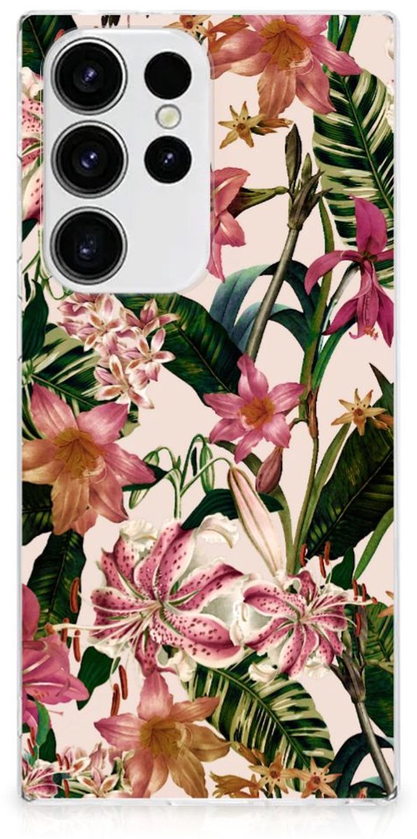 Samsung Galaxy S23 Ultra TPU Case Flowers