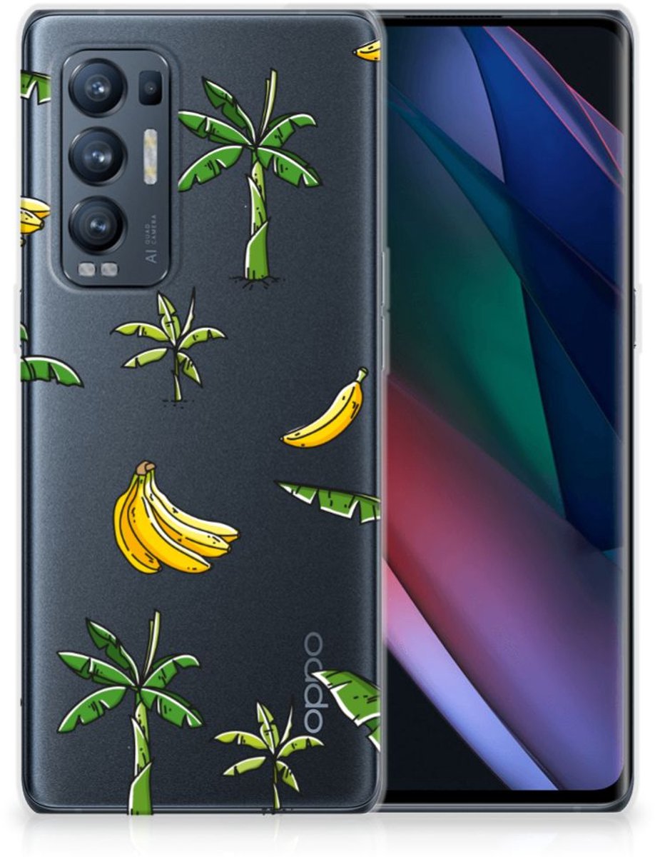 OPPO Find X3 Neo TPU Case Banana Tree