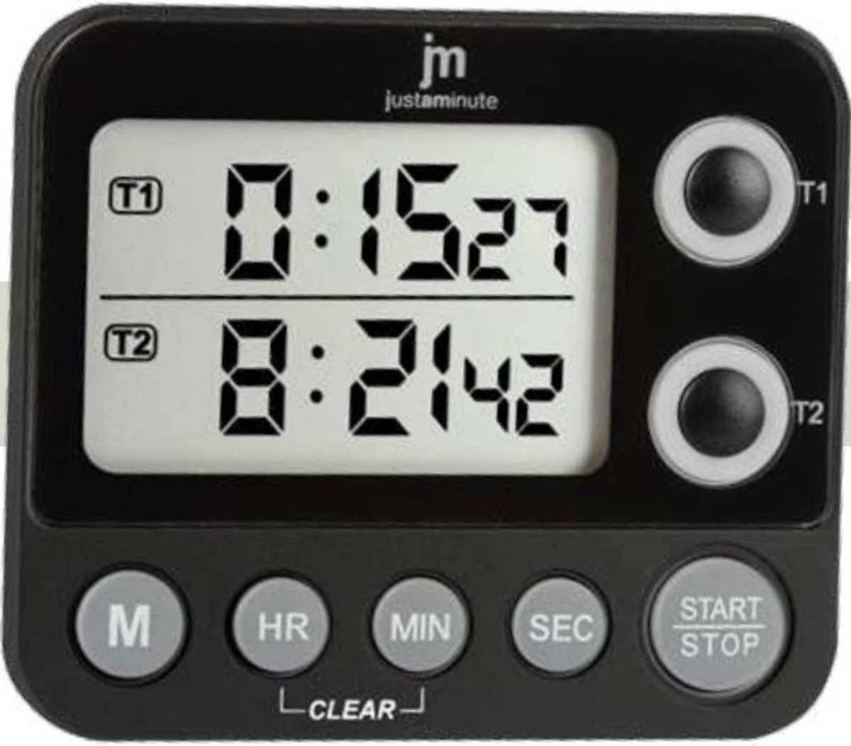 Lowell JT-5413N kookwekker Digitale kookwekker Zwart