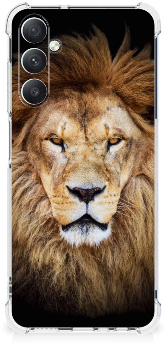 Back Cover voor Samsung Galaxy A05s Case Anti-shock Leeuw
