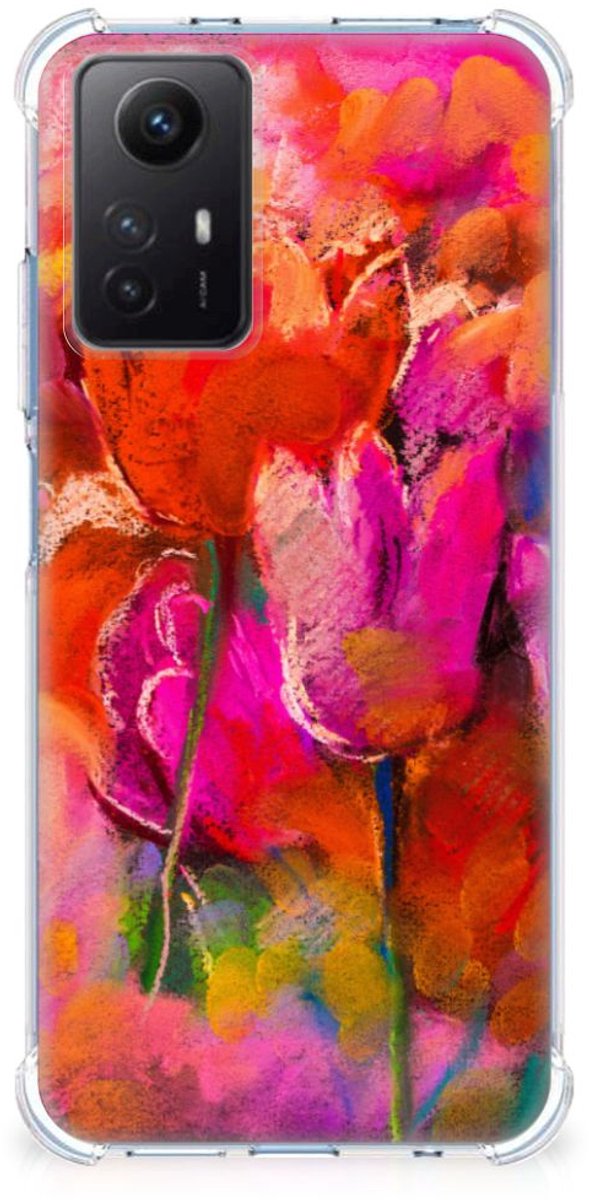 Back Cover Xiaomi Redmi Note 12s Tulips
