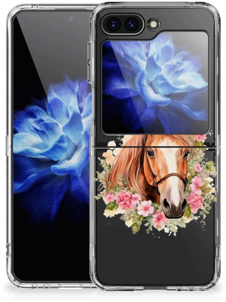 TPU Hoesje voor Samsung Galaxy Z Flip 5 Paard