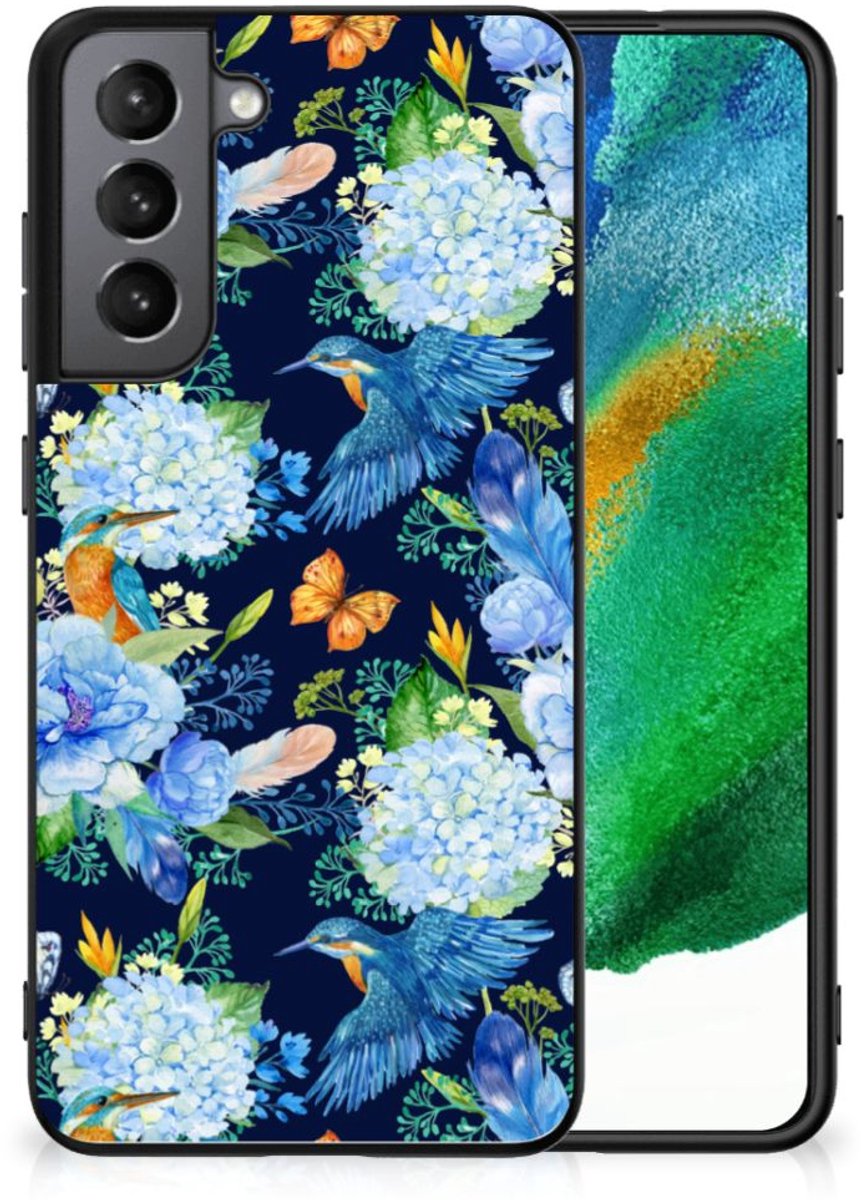 Dierenprint Telefoonhoesje voor Samsung Galaxy S21FE IJsvogel